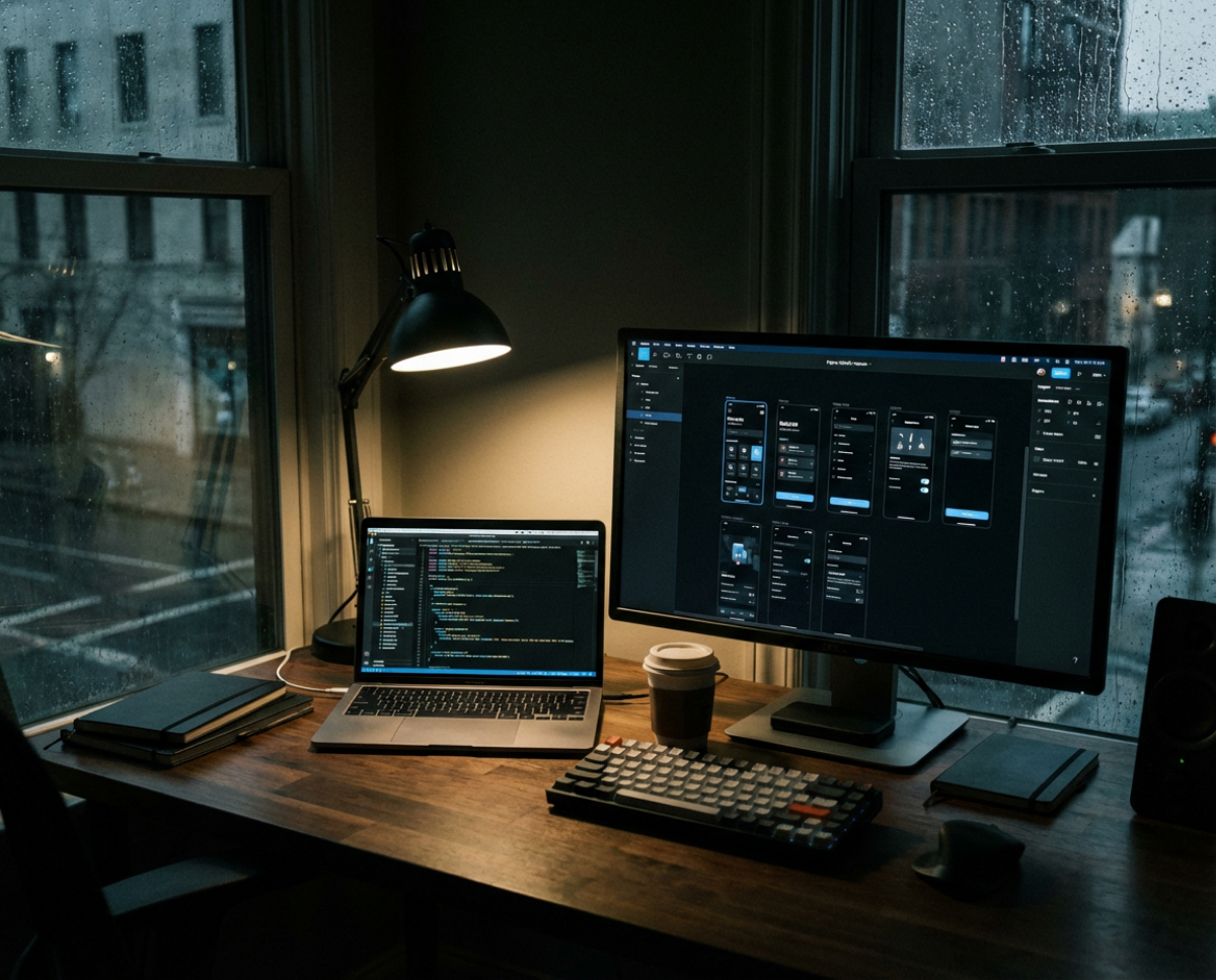 Design workspace — Thrive Creative Studio